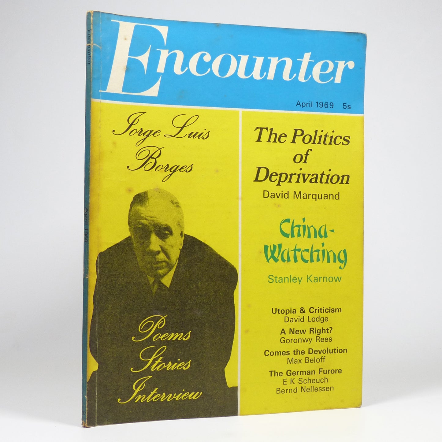 Jorge Luis Borges - Eight Contributions to Encounter Magazine