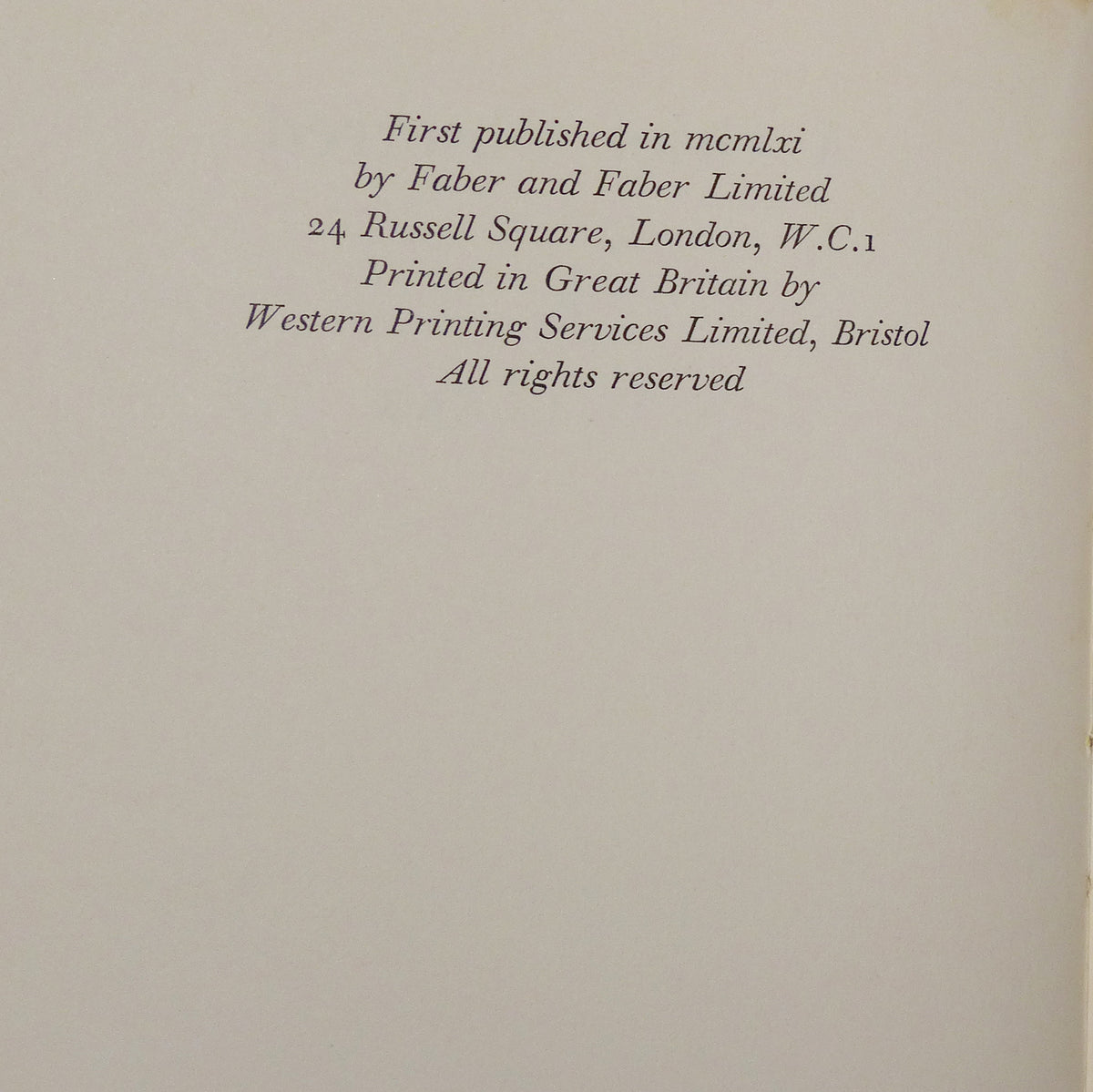 C. S. Lewis - A Grief Observed - First Edition