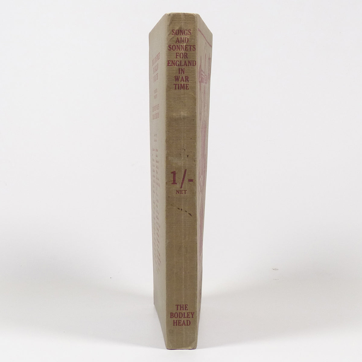 Various - Songs & Sonnets for England in War Time - First Edition