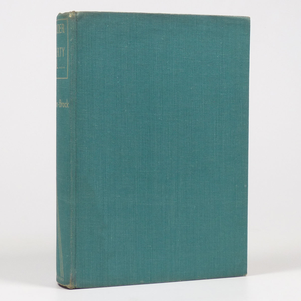 Alan Clutton-Brock - Murder at Liberty Hall - First Edition