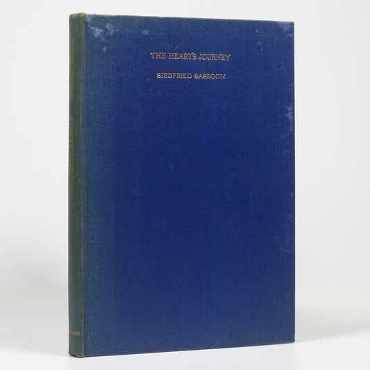 Siegfried Sassoon - The Heart's Journey - First Edition