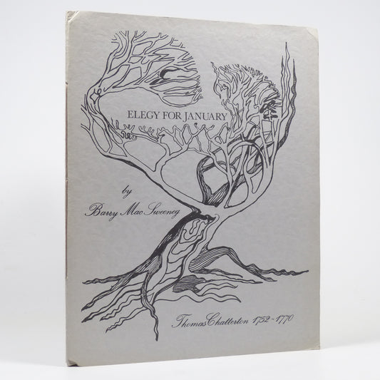 Barry MacSweeney - Elegy for January - Signed Limited First Edition