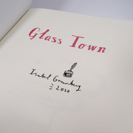 Isabel Greenberg - Glass Town - Signed First Edition With Signed Print