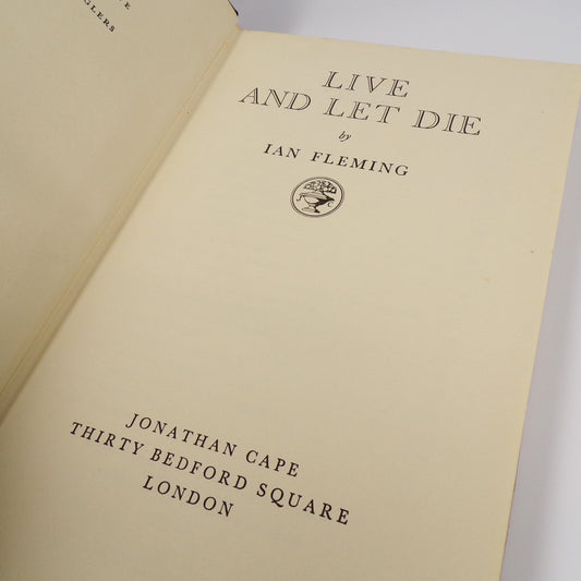 Ian Fleming - Live and Let Die - Fourth Printing