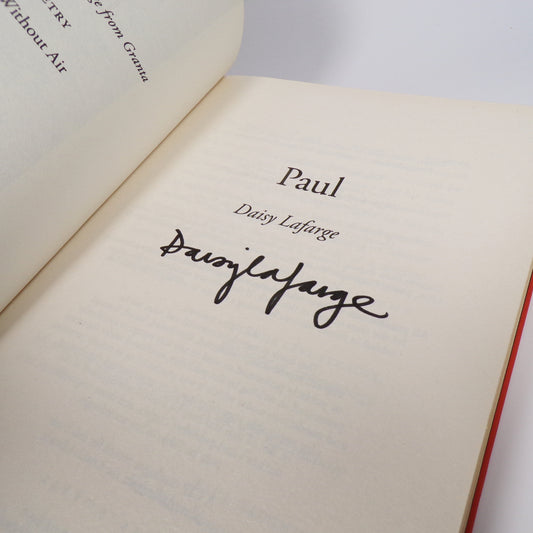 Daisy Lafarge - Paul - Signed First Edition