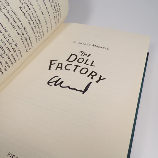 Elizabeth Macneal - The Doll Factory - Signed First Edition