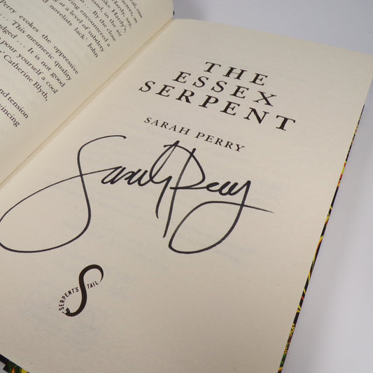 Sarah Perry - The Essex Serpent - Signed First Edition