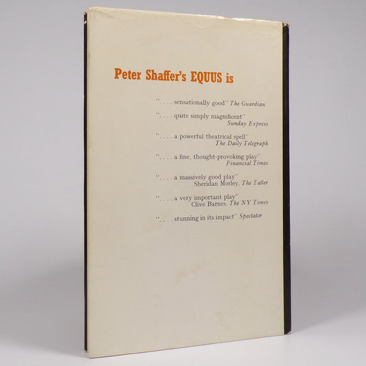 Peter Shaffer - Equus - First Edition