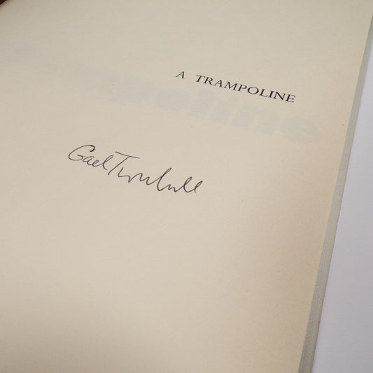 Gael Turnbull - A Trampoline - Signed First Edition