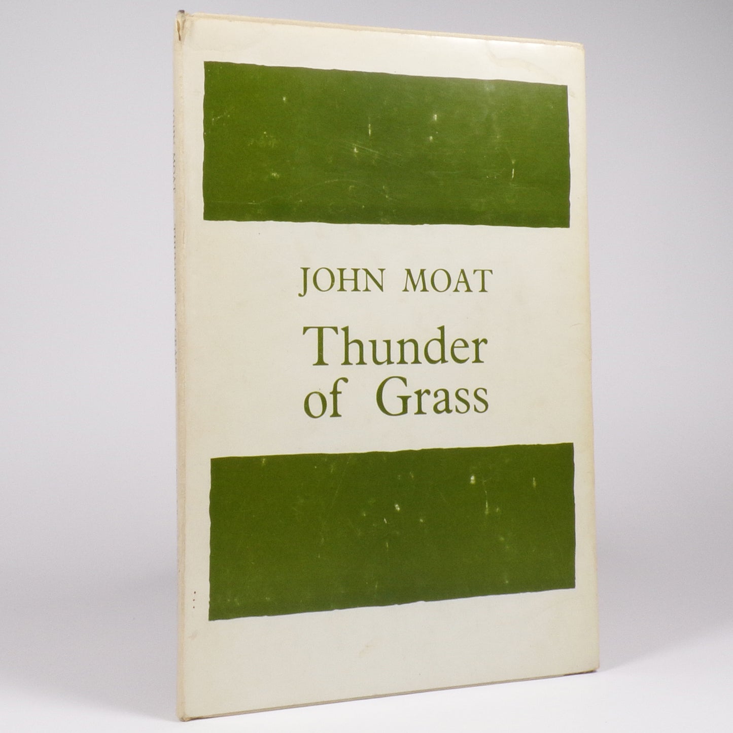 John Moat - Thunder of Grass - Signed First Edition