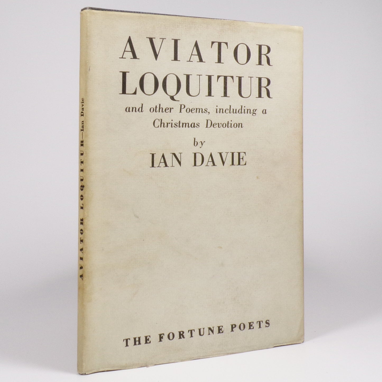 Ian Davie - Aviator Loquitur - First Edition