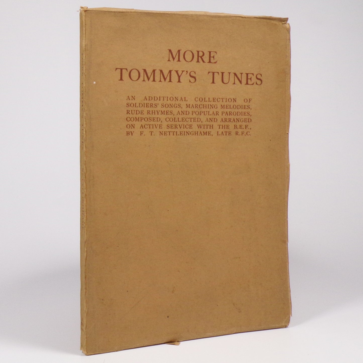 F. T. Nettleinghame - More Tommy's Tunes - First Edition