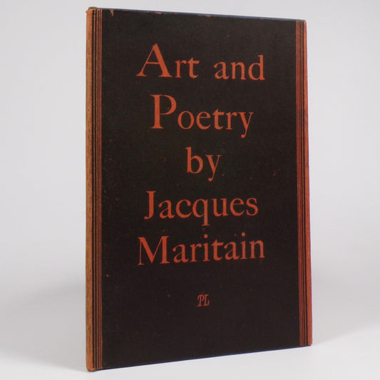 Jacques Maritain - Art and Poetry - First Edition