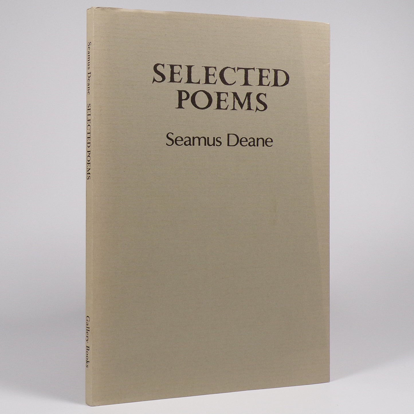 Seamus Deane - Selected Poems - First Edition