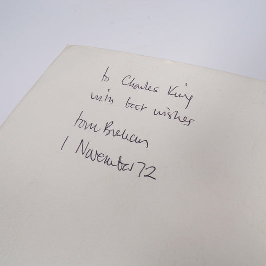 Tom Buchan - Exorcism - Inscribed First Edition