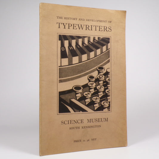 G. Tilghman Richards - The History and Development of Typewriters - First Edition