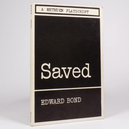 Edward Bond - Saved - First Edition