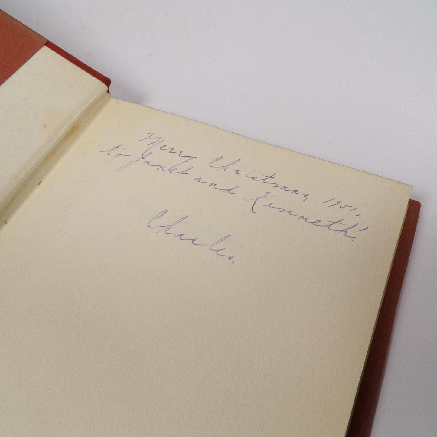 Charles A. Brady - Wings Over Patmos - Inscribed First Edition