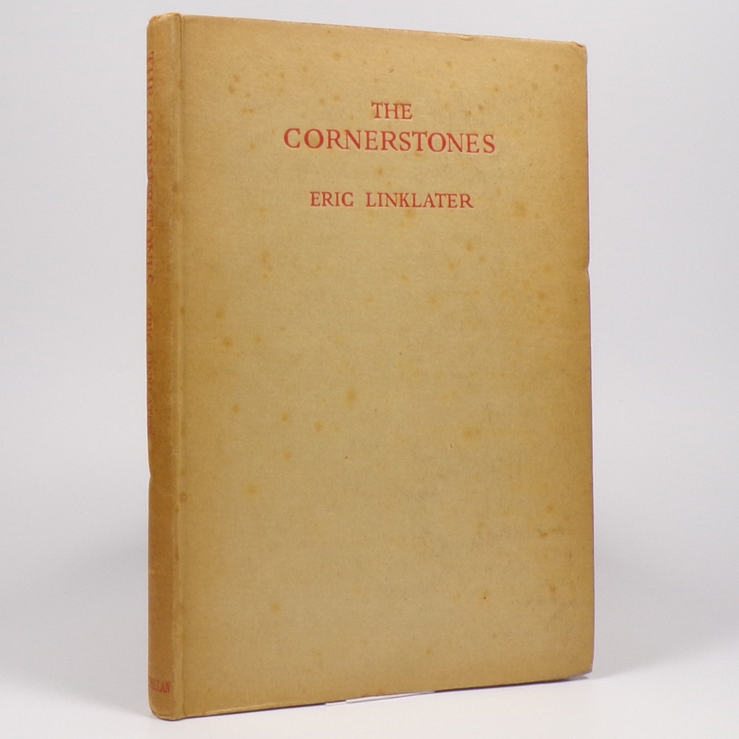 Eric Linklater - The Cornerstones - George Mackay Brown's Copy