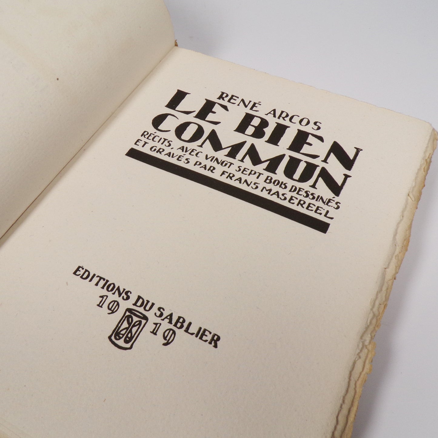 René Arcos - Le Bien Commun - Limited First Edition