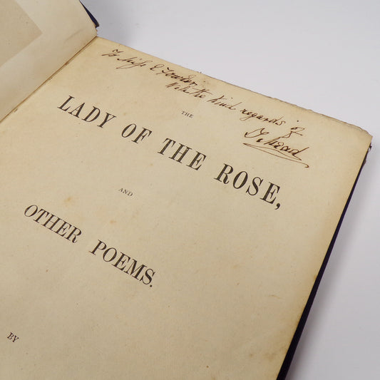 Thomas Mead - The Lady of the Rose - Inscribed First Edition