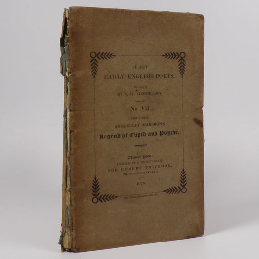 Shakerley Marmion - Cupid and Psyche - First Edition Thus