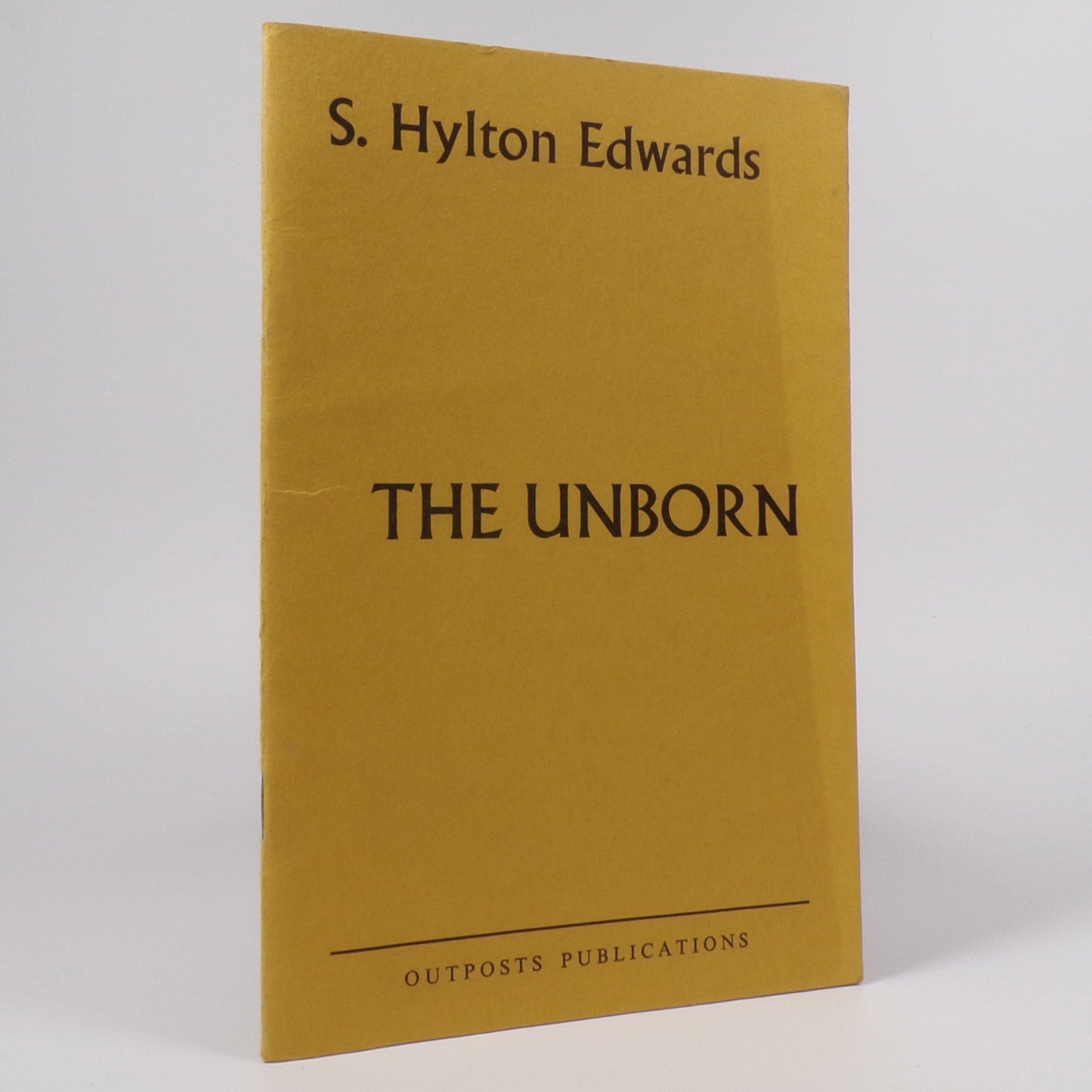 S. Hylton Edwards - The Unborn - Inscribed First Edition