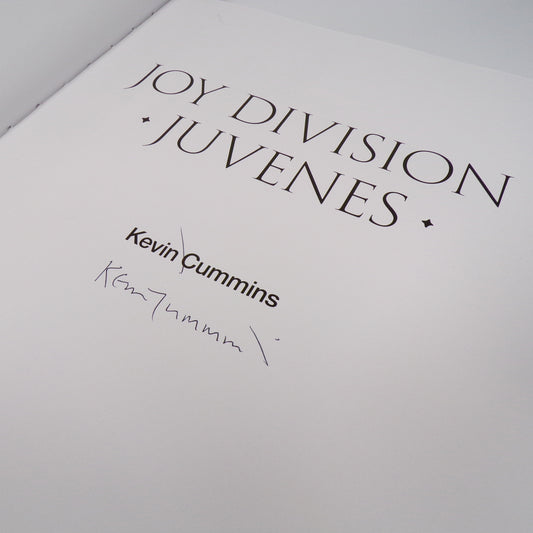 Kevin Cummins - Joy Division. Juvenes - Signed First Edition