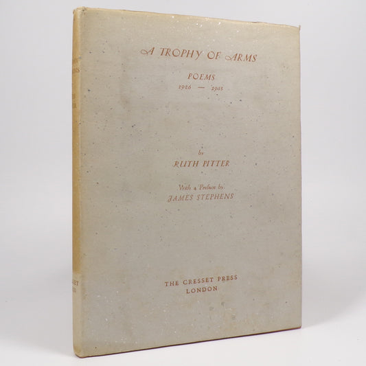 Ruth Pitter - A Trophy of Arms - Signed Copy