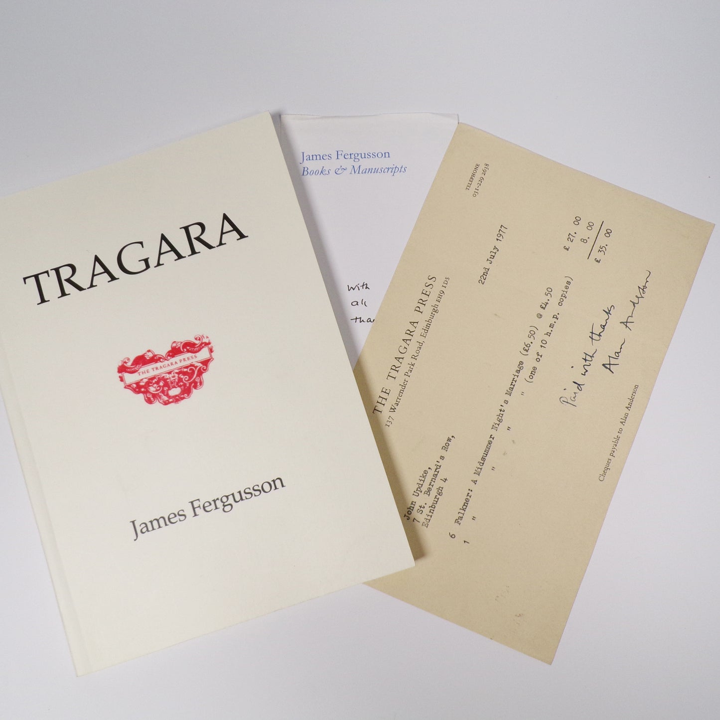 James Fergusson - Tragara - Limited Edition