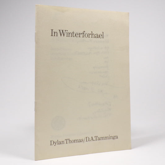 Dylan Thomas - A Winter's Tale - First Edition Thus