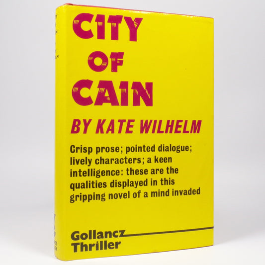 Kate Wilhelm - City of Cain - First Edition