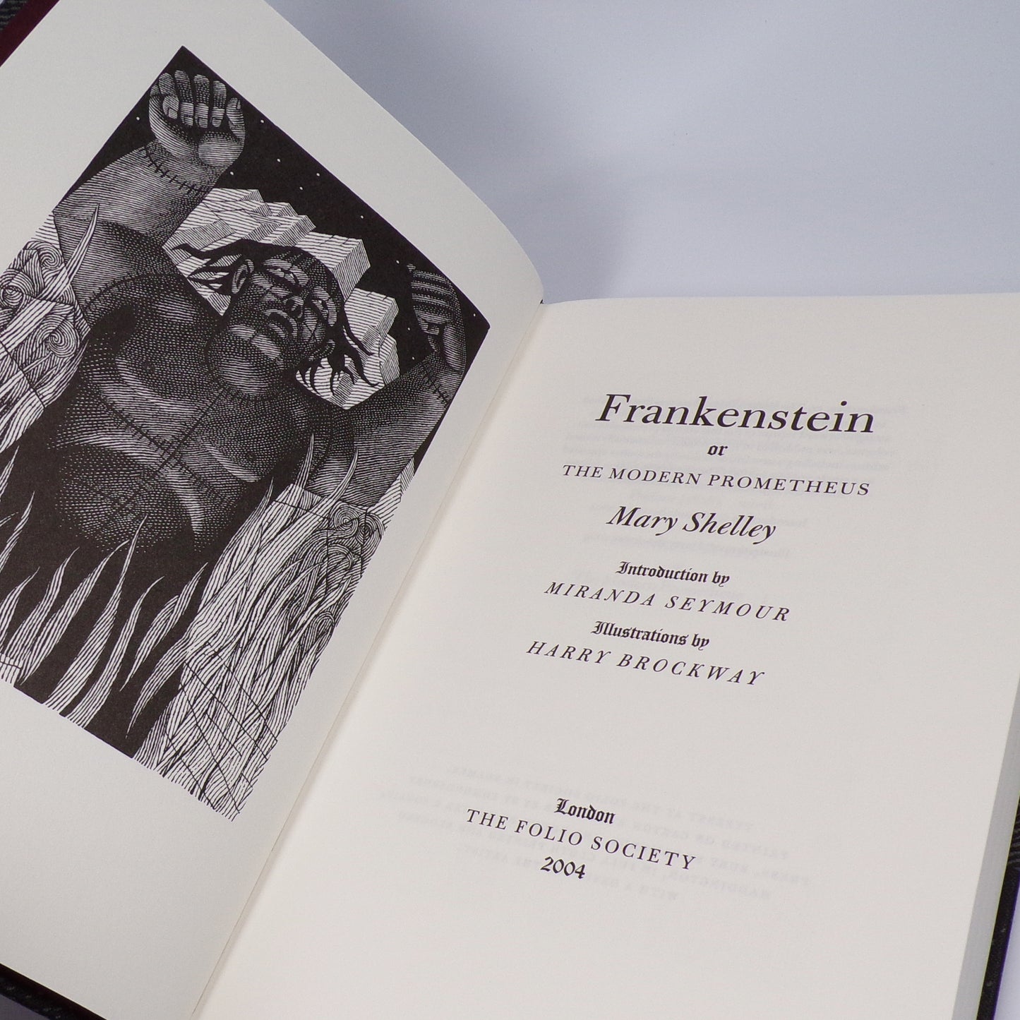 Mary Shelley - Frankenstein - First Edition Thus