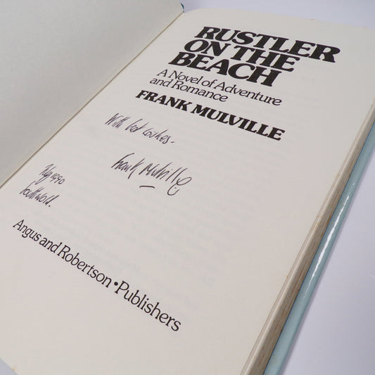 Frank Mulville - Rustler on the Beach - Signed First Edition