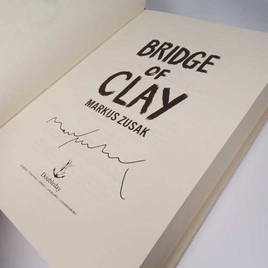 Markus Zusak - Bridge of Clay - Signed First Edition