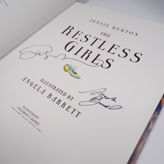 Jessie Burton - The Restless Girls - Double Signed First Edition