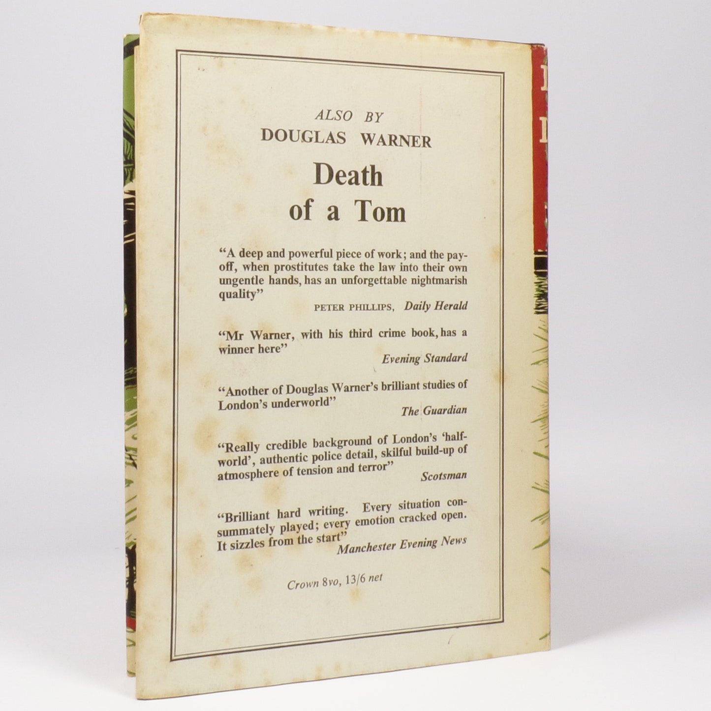 Douglas Warner - Death of a Dreamer - First Edition