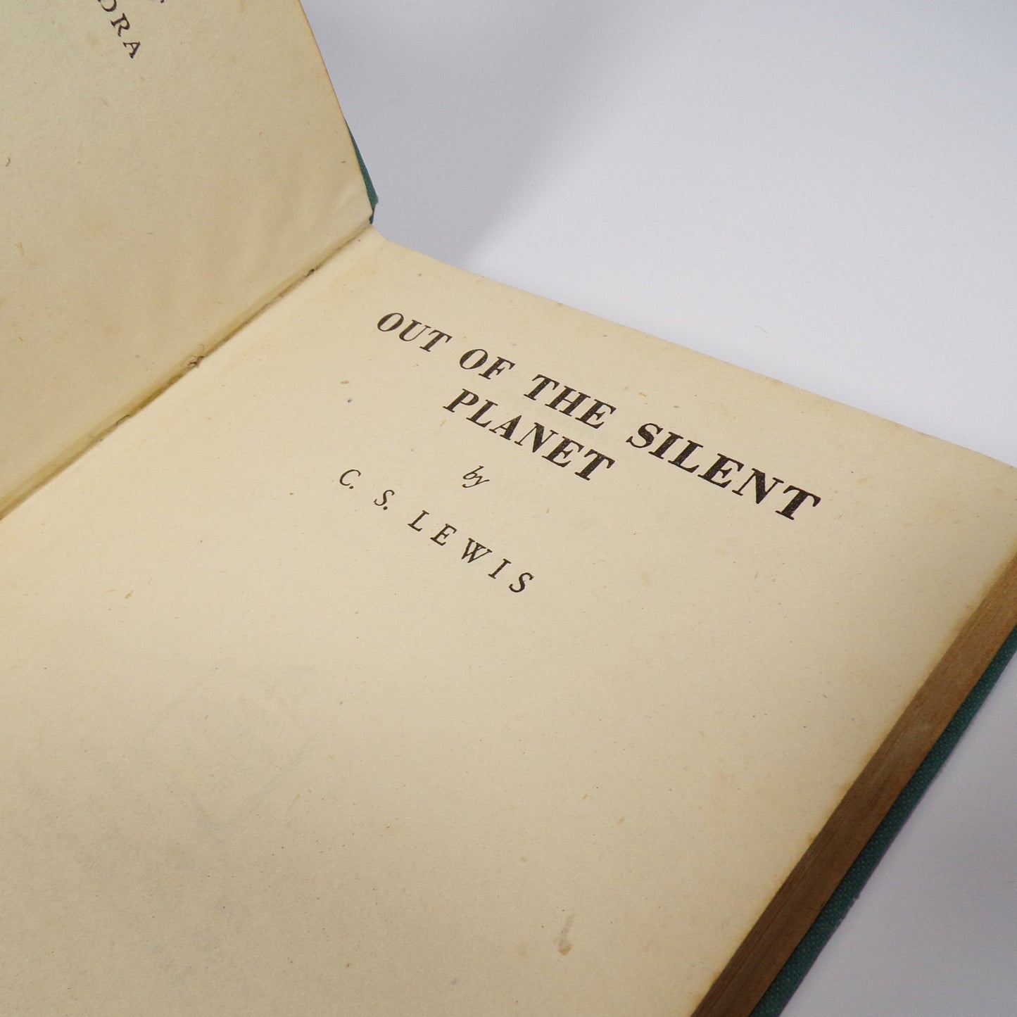 C. S. Lewis - Out of the Silent Planet - Second Printing