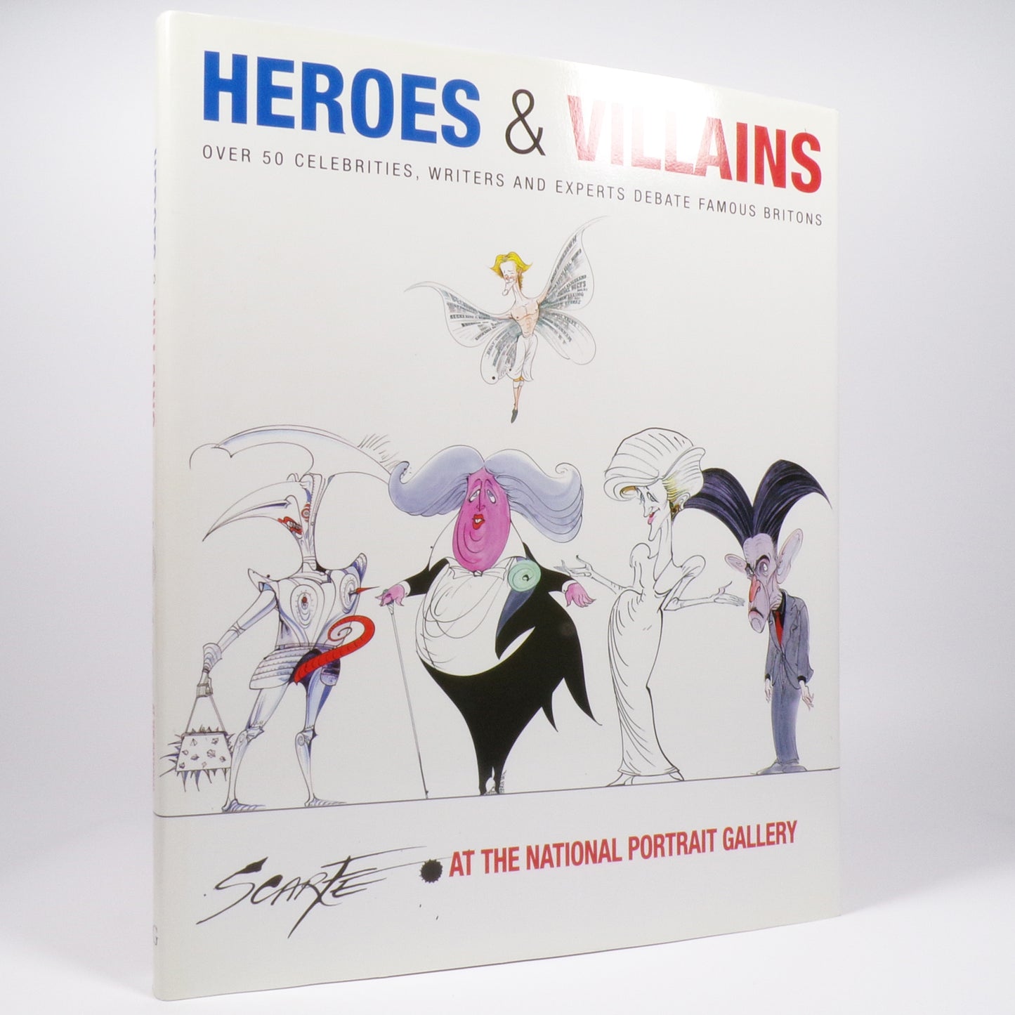 Gerald Scarfe - Heroes & Villains - Signed First Edition