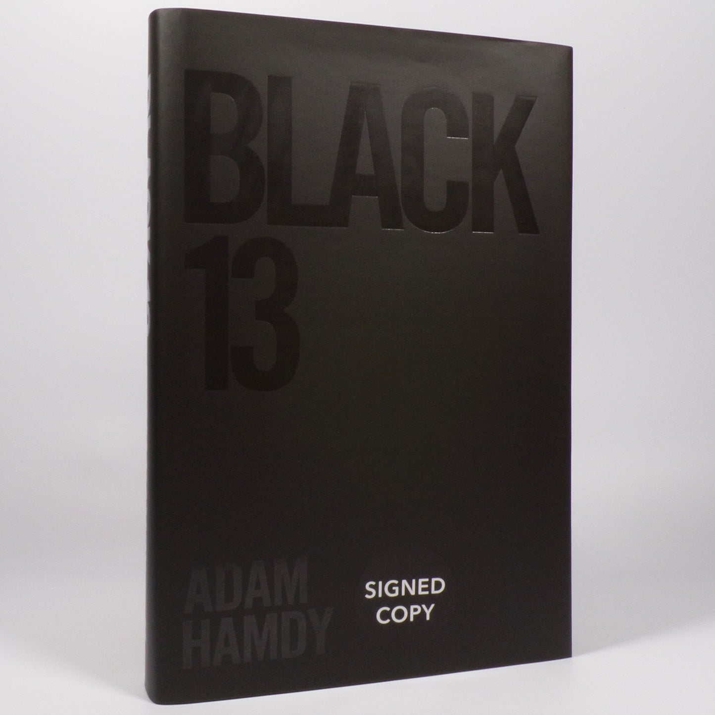 Adam Hamdy - Black 13 - Signed First Edition