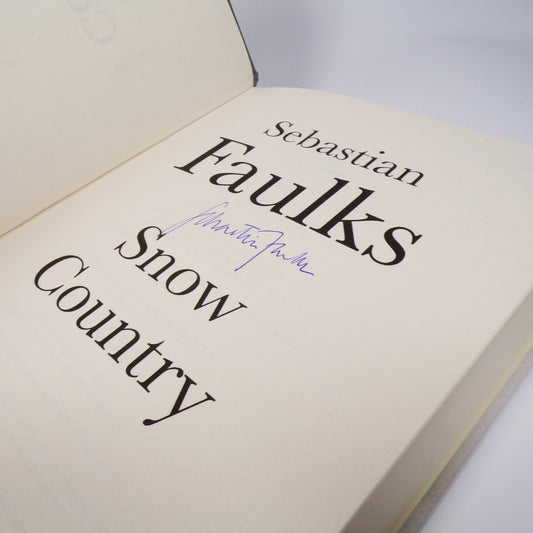 Sebastian Faulks - Snow Country - Signed First Edition