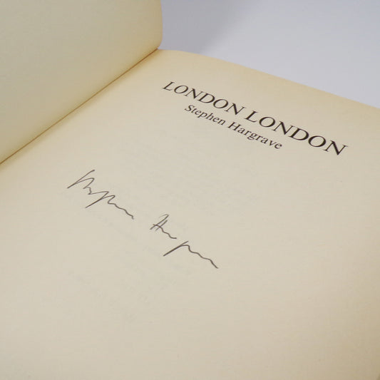 Stephen Hargrave - London London - Signed First Edition