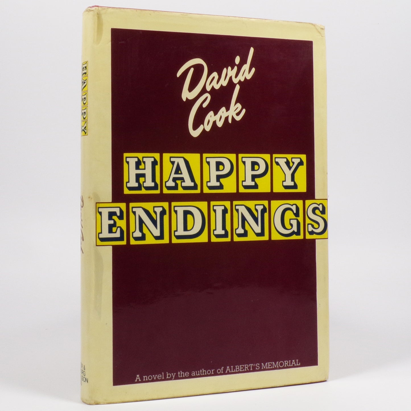 David Cook - Happy Endings - Inscribed First Edition