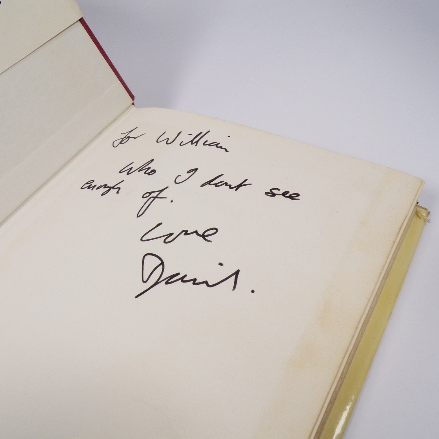 David Cook - Happy Endings - Inscribed First Edition