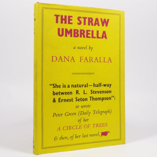 Dana Faralla - The Straw Umbrella - First Edition File Copy