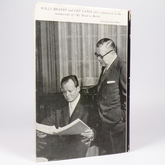 Willy Brandt - My Road to Berlin - First Edition