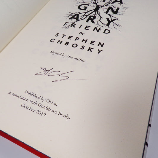 Stephen Chbosky - Imaginary Friend - Signed First Edition