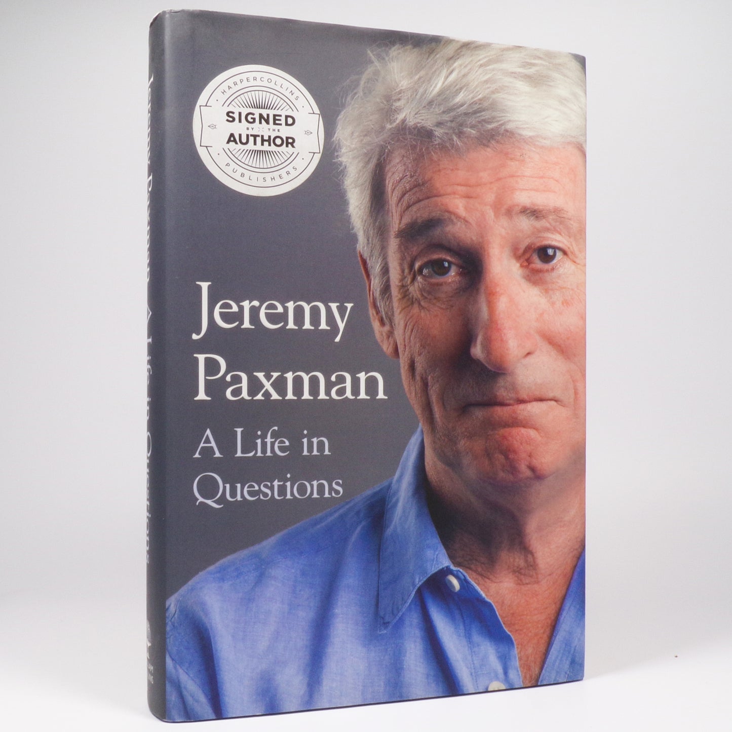 Jeremy Paxman - A Life in Questions - Signed First Edition